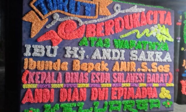 Karangan Bunga Barru