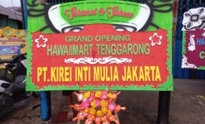 Karangan Bunga di Tenggarong