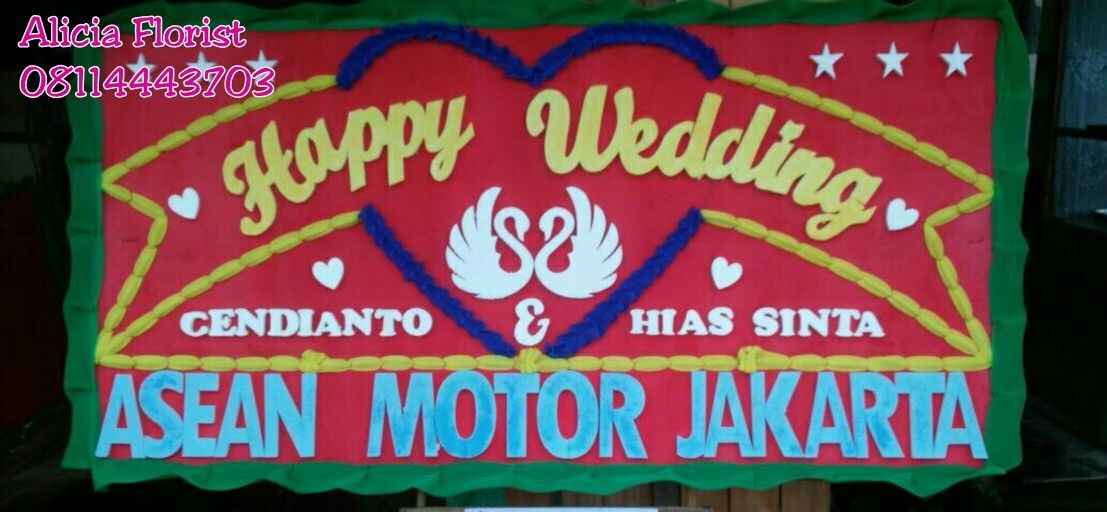 Papan Bunga Wedding  Tangerang Berkelas