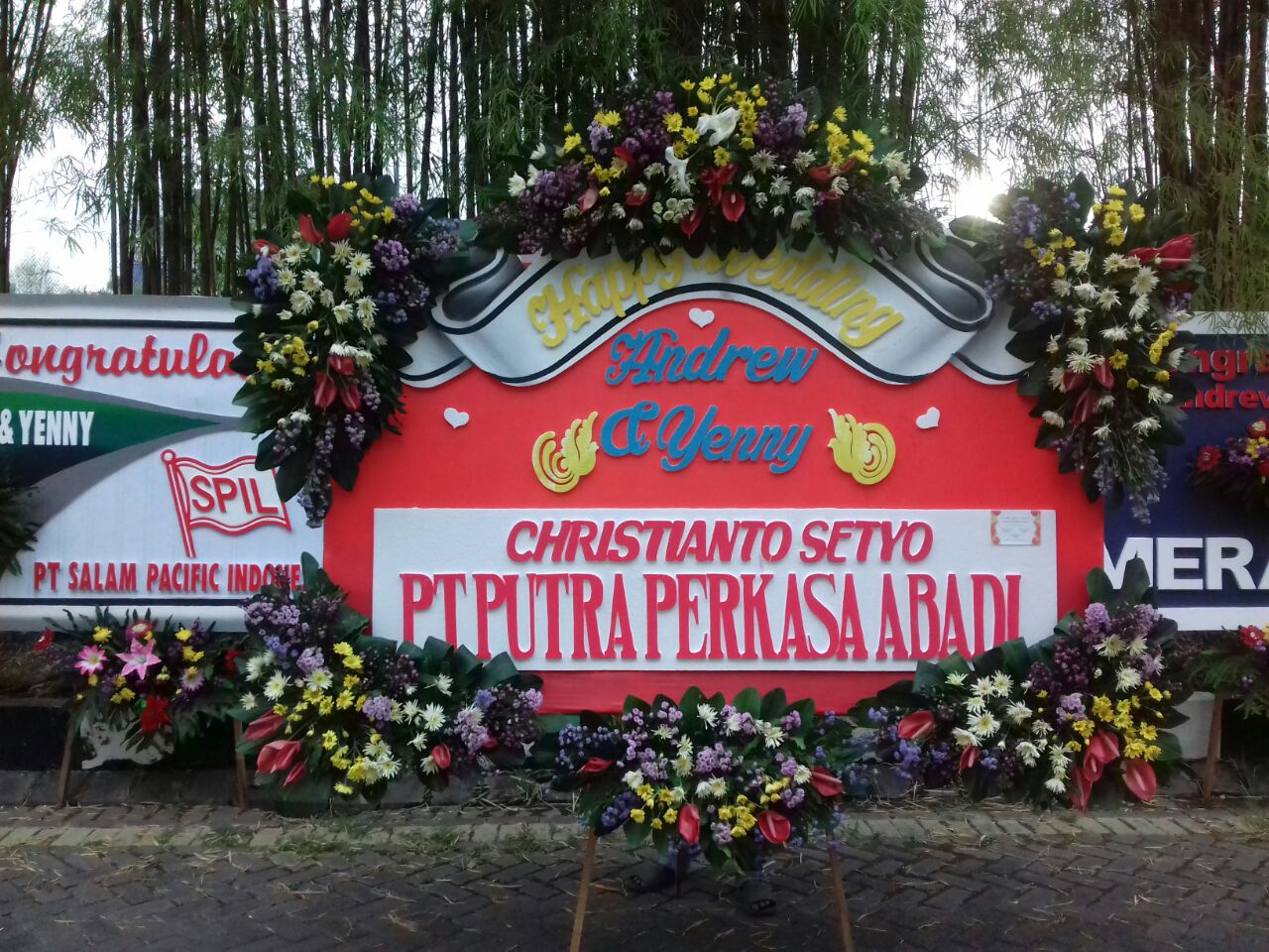 Karangan Bunga di  Pekalongan