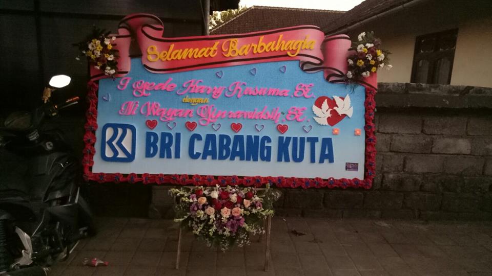 Papan Bunga Wedding Bone Berkelas