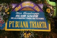 Karangan Bunga di  Kepulauan Seribu