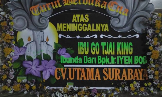 Bunga Papan Duka Cita  Padang 