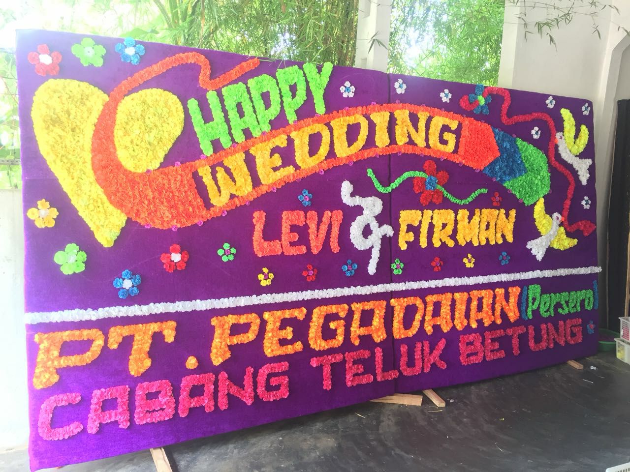 Sewa Papan Bunga di  Semarang 