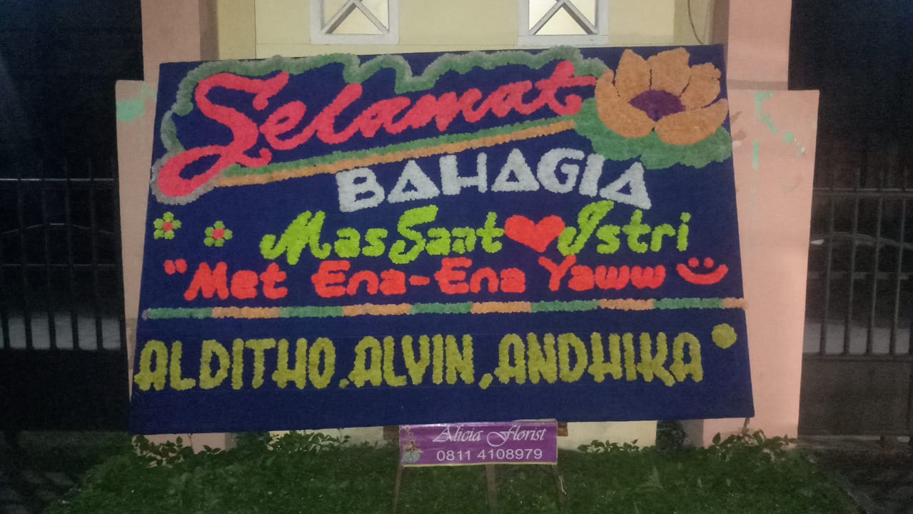 Papan Bunga Mampu Hadirkan Kasih Sayang