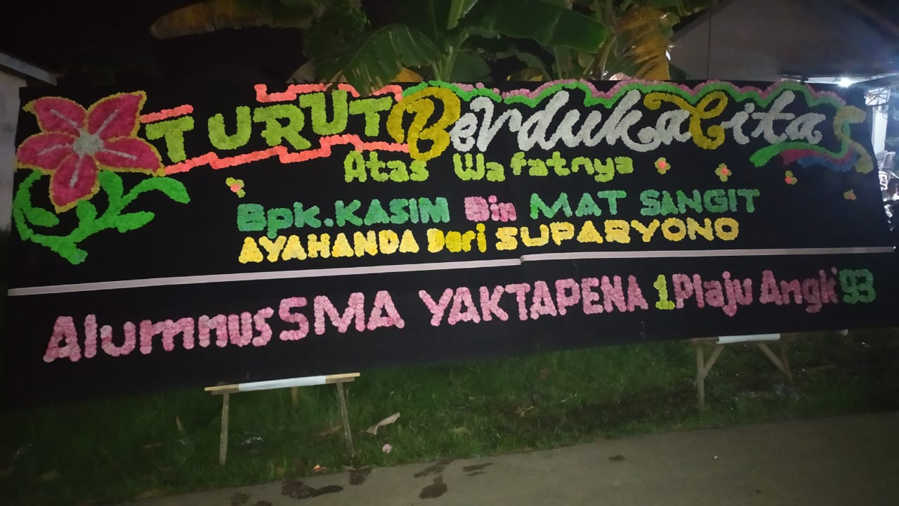 Papan Bunga Mampu Hadirkan Cinta Kasih