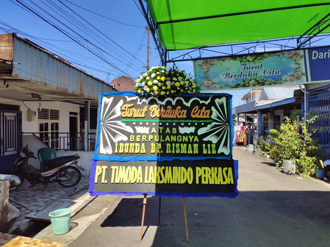 Jual Papan Bunga Duka Cita di Pesawaran