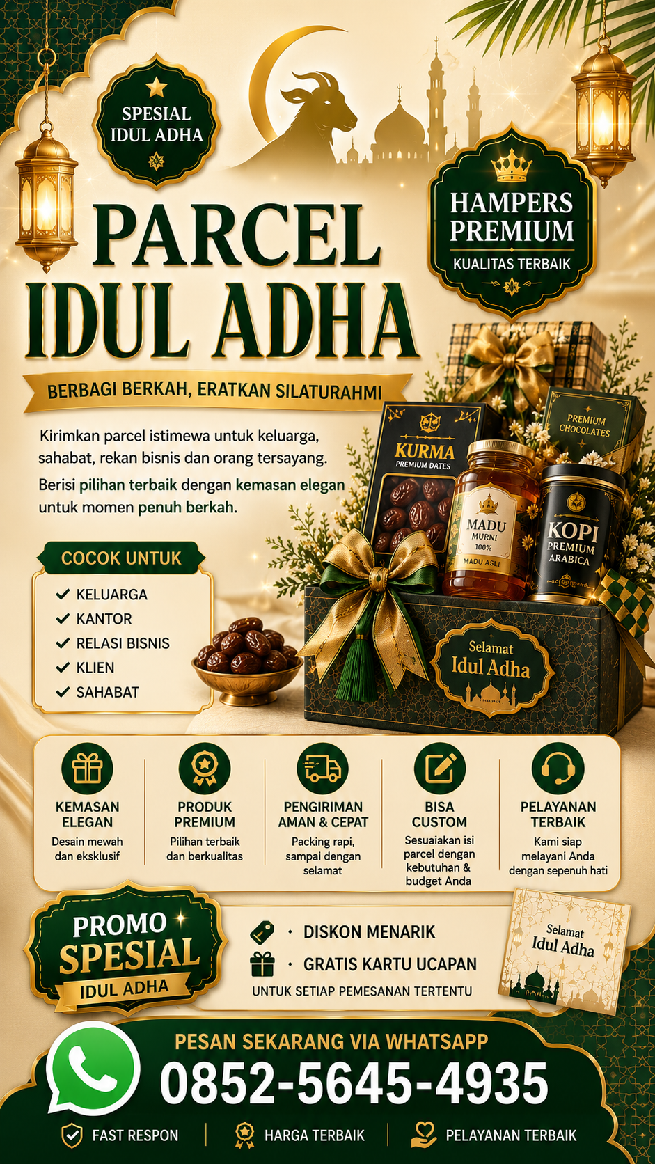 Layanan Parcel Hari Raya Idul Adha di Tegal 