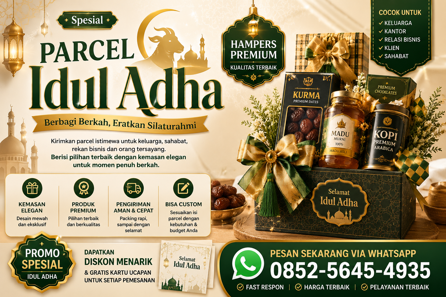 Layanan Parcel Hari Raya Idul Adha di Katingan 