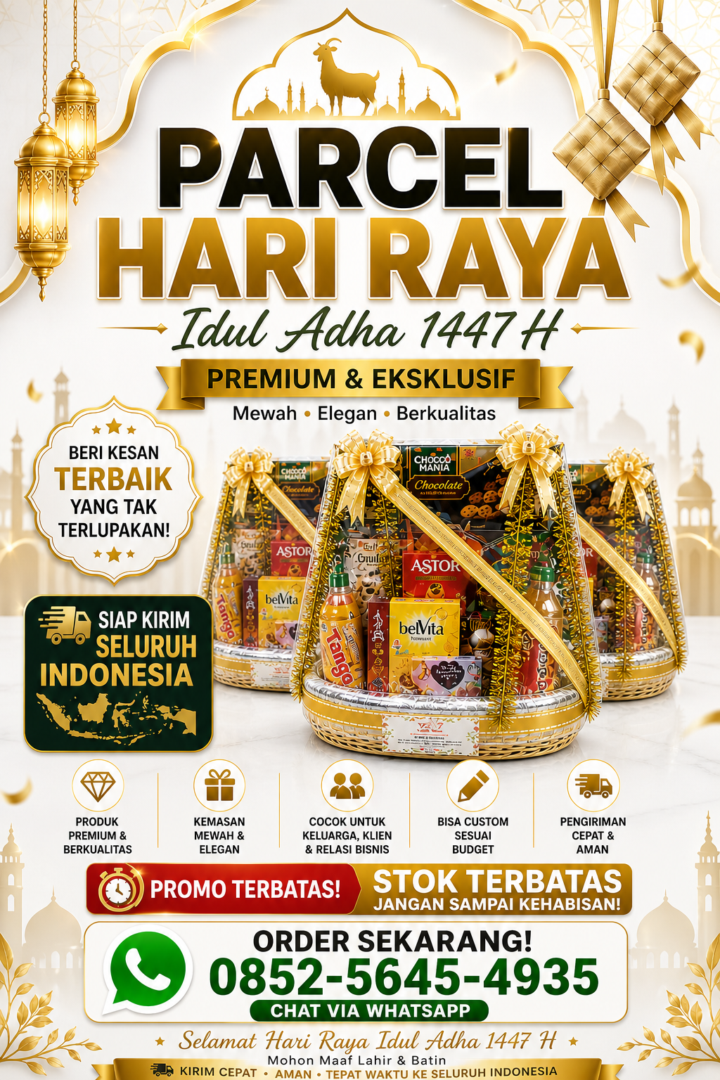 Layanan Parcel Hari Raya Idul Adha  Kebumen 