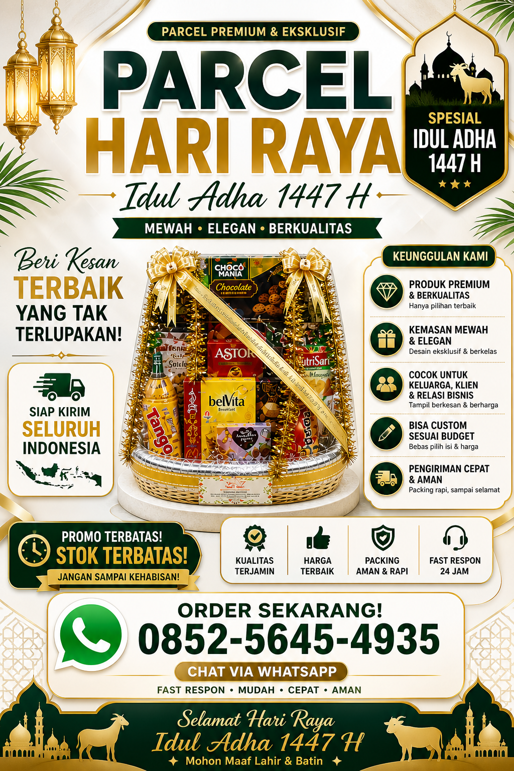 Layanan Parcel Hari Raya Idul Adha  Madiun 