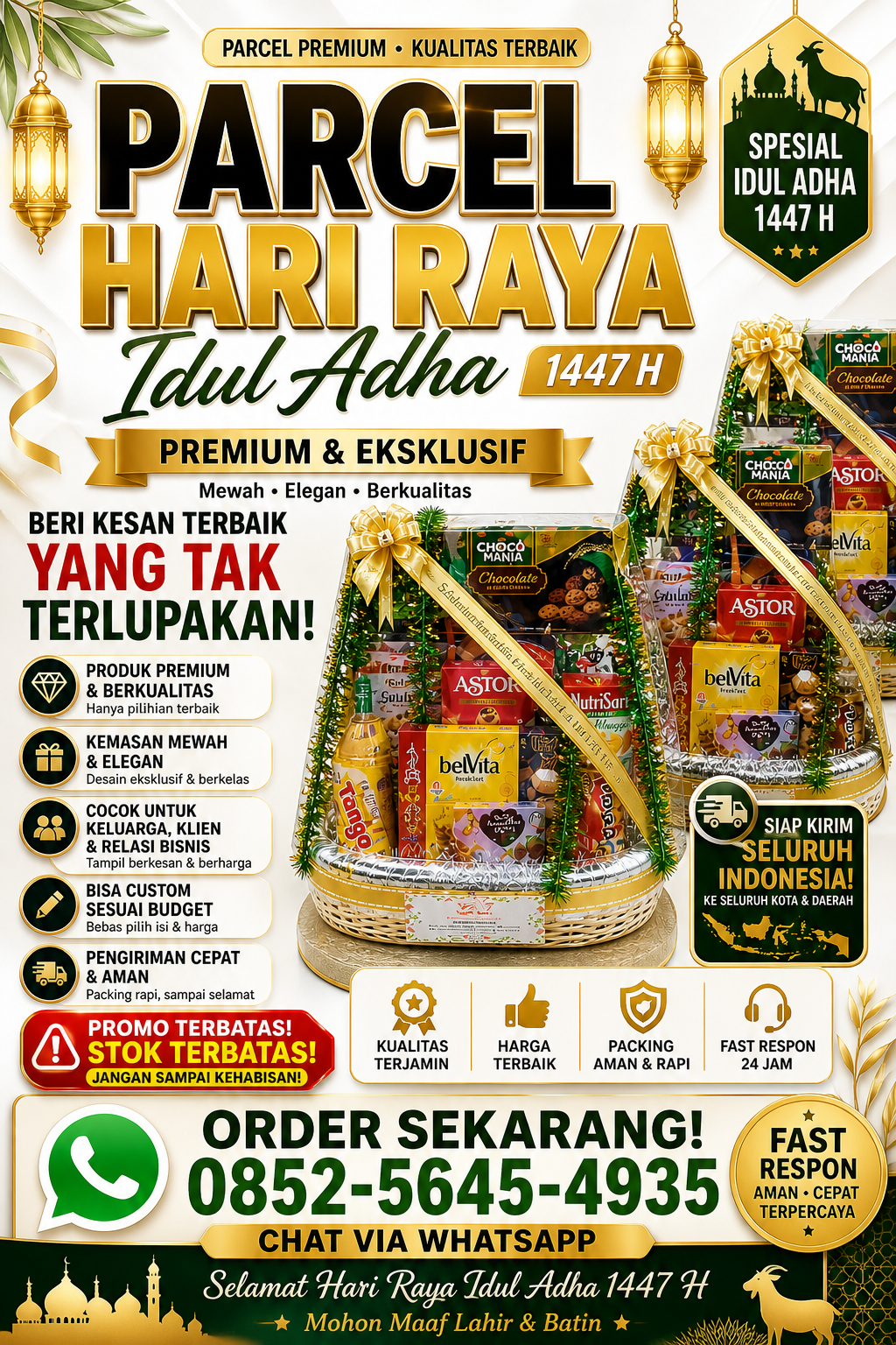Layanan Parcel Hari Raya Idul Adha di Blora 