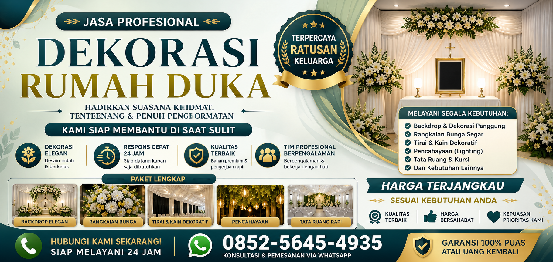 Jasa Dekorasi Rumah Duka  Grobogan 