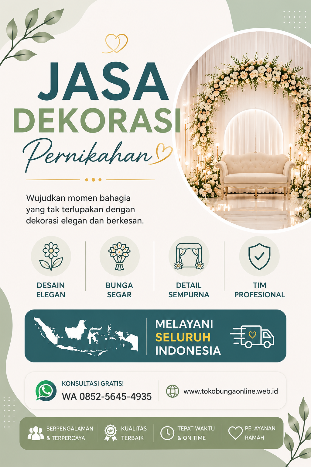 Jasa Dekor Wedding  Blitar 